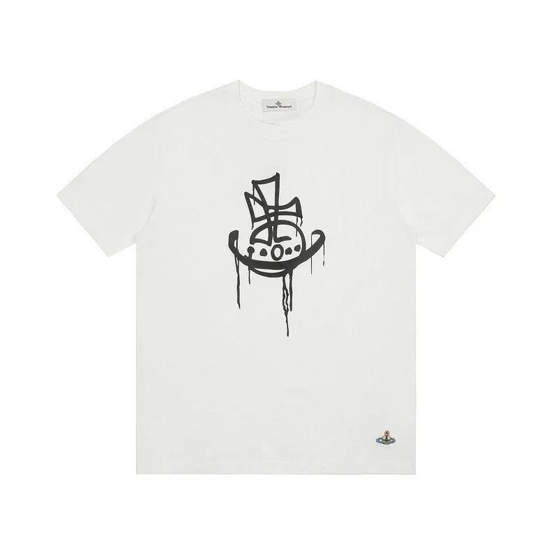 Vivienne Westwood Vivienne Westwood Orb White/Black T-Shirt White