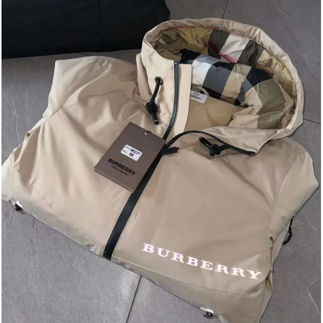 Burberry Burberry Classic Check B-2 Khaki Parka Beige - 1