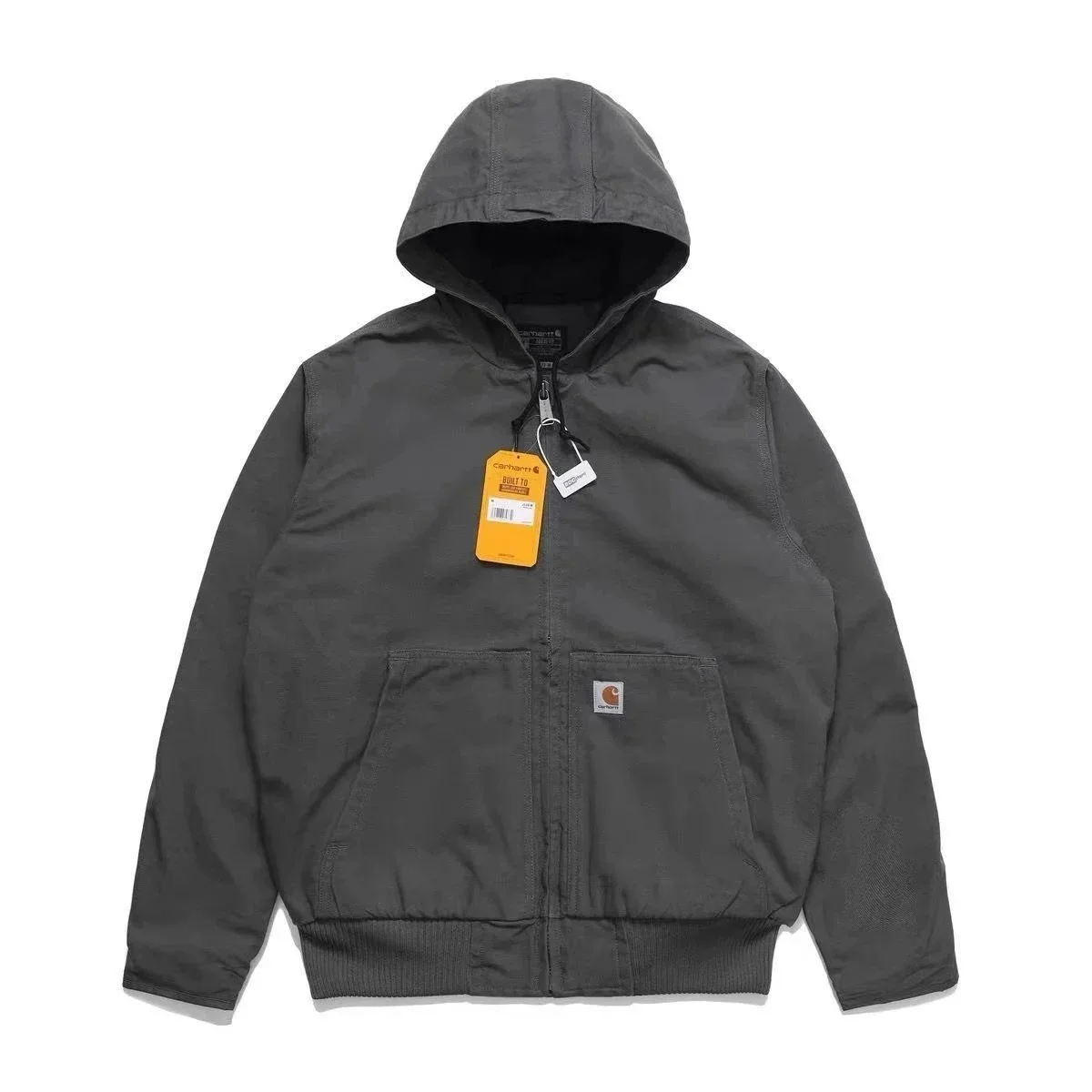 Carhartt Carhartt Detroit Kickback Hooded Jacket Dark Grey Grey - 1