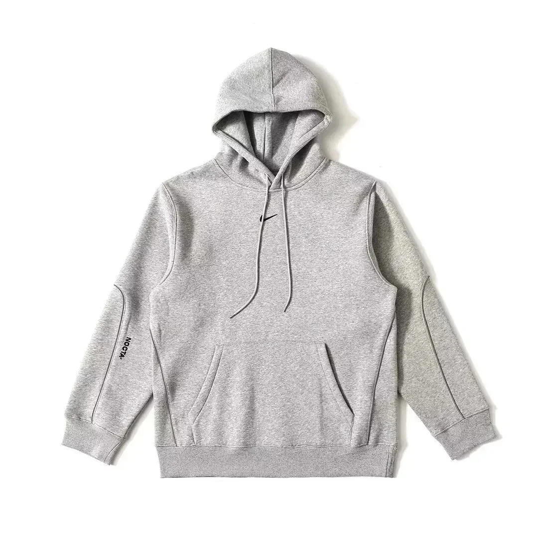 Nike Nike Club Fleece Hoodie Heather Grey Grey