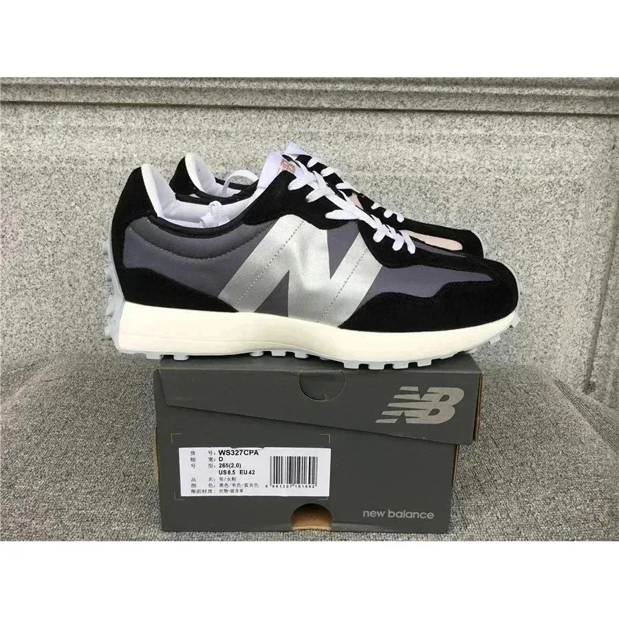 New Balance New Balance 327 Black/Silver Sneakers Black - 1