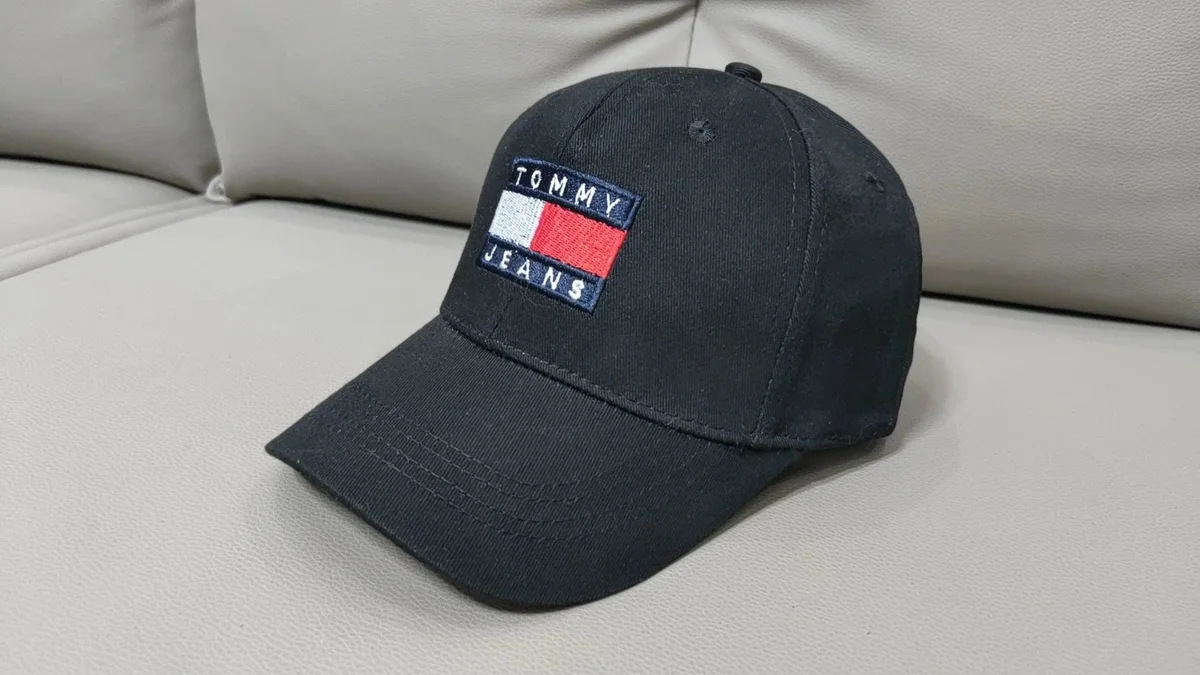 Tommy Jeans Tommy Jeans Classic Flag Cap Black Headwear Black - 1