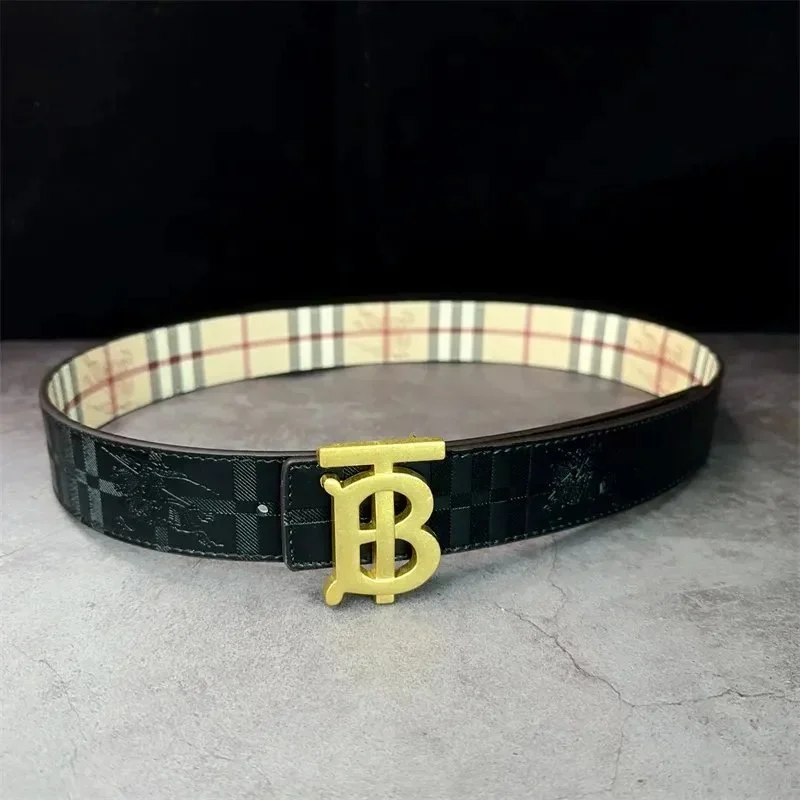 Burberry Burberry TB Monogram Black Belt Black