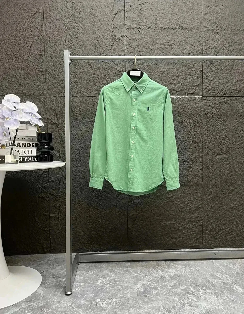 Polo Ralph Lauren Polo Ralph Lauren Classic Logo Green Button-Up Shirt Green - 1