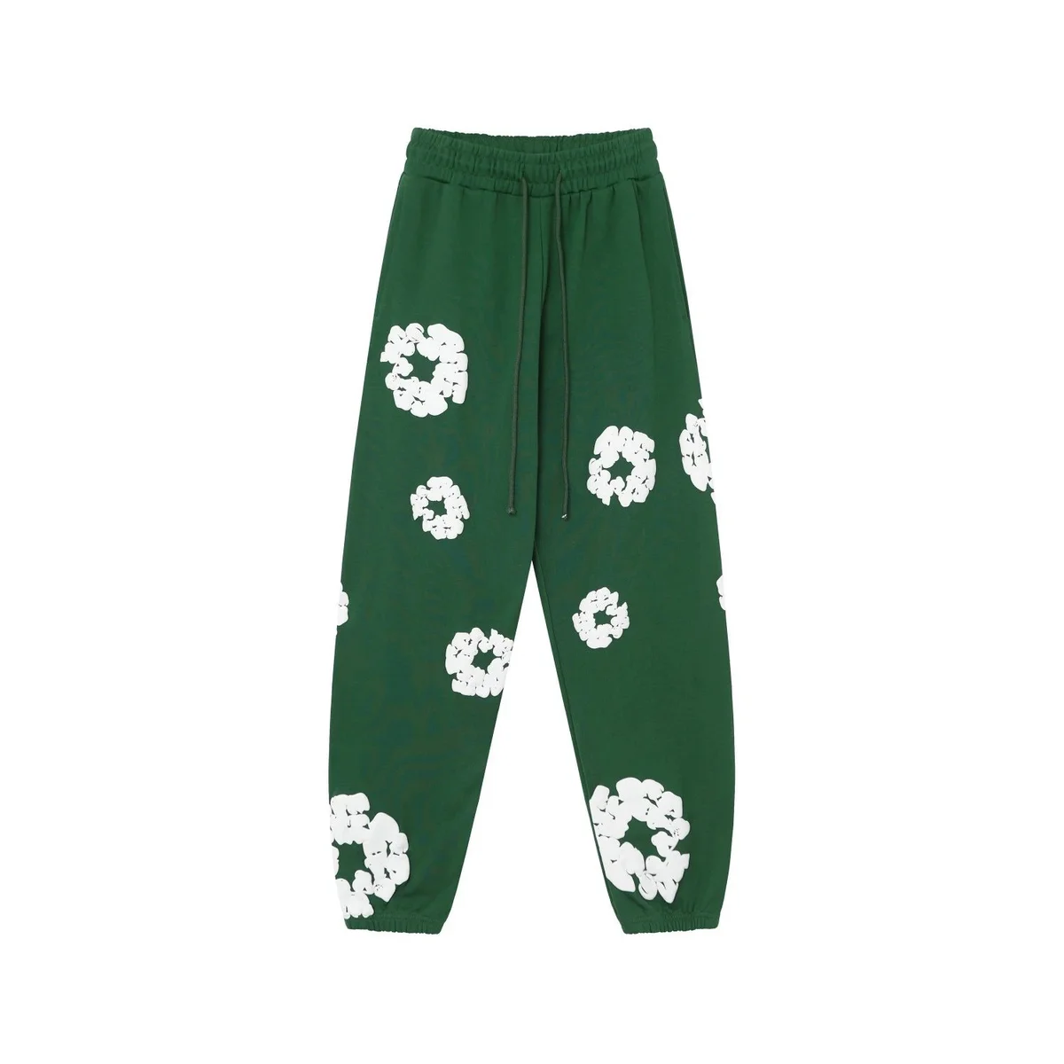 Other Green Abstract Print Sweatpants Green