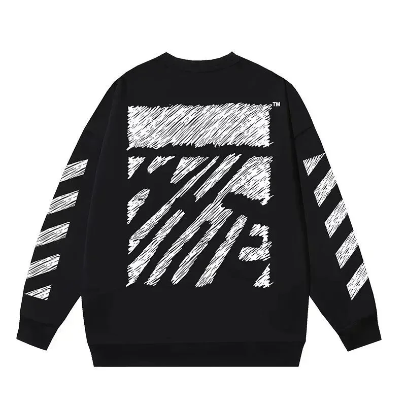 Off-White Off-White OW Out Of Office Black Graphic Sweatshirt Black - 1