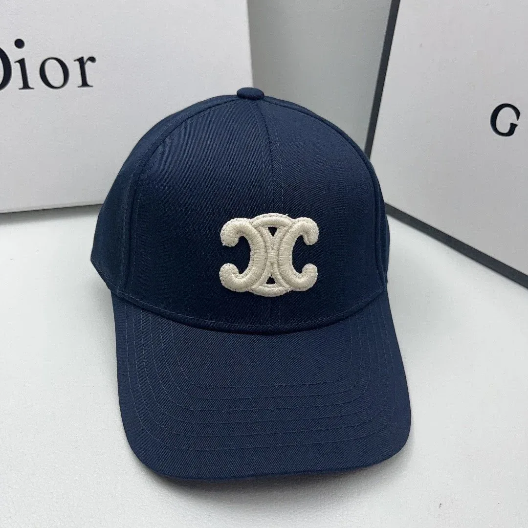 Dior Dior CD Logo Navy Baseball Cap Navy