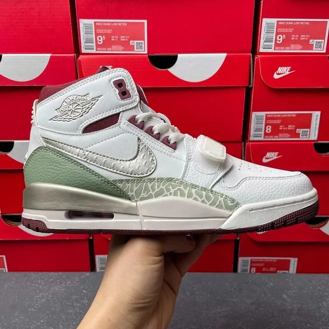 Nike Nike Air Jordan 1 Legacy龙年限定高帮2.0 Sneakers White - 1