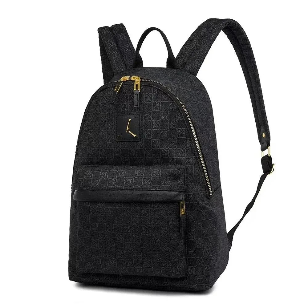 Fendi Fendi Iconic Black Monogram Backpack Black