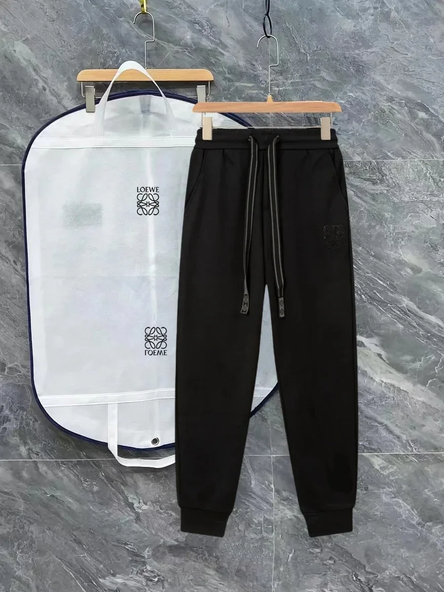 Loewe Loewe Anagram Black Jogger Pants Black