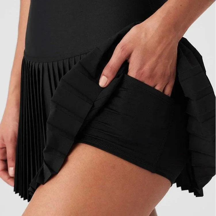 Other Black Pleated Tennis Skirt Black - 1