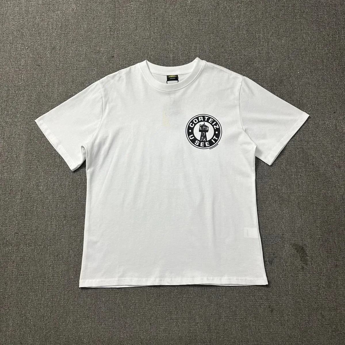 Corteiz Corteiz U See It White T-Shirt White - 1