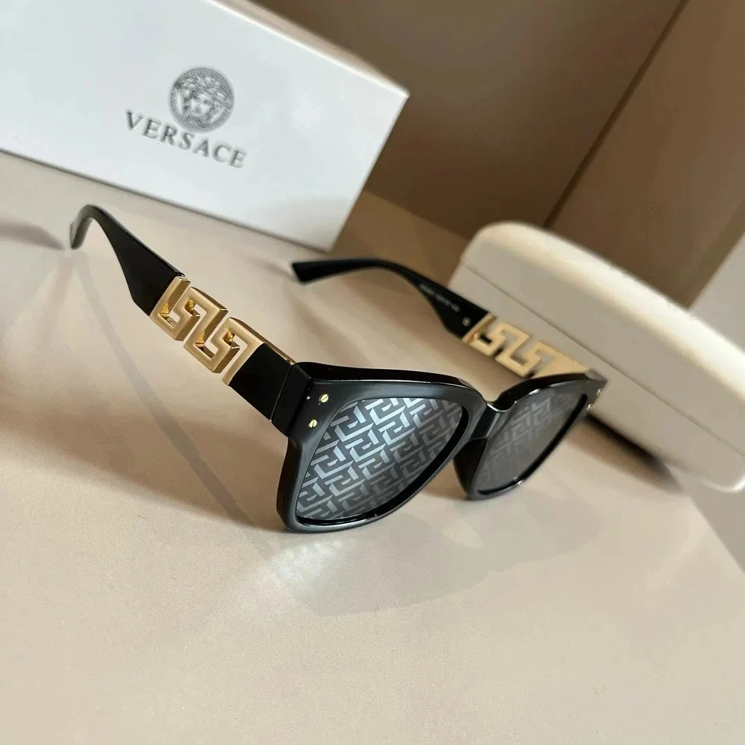 Versace Versace Medusa Black/Gold Sunglasses Black