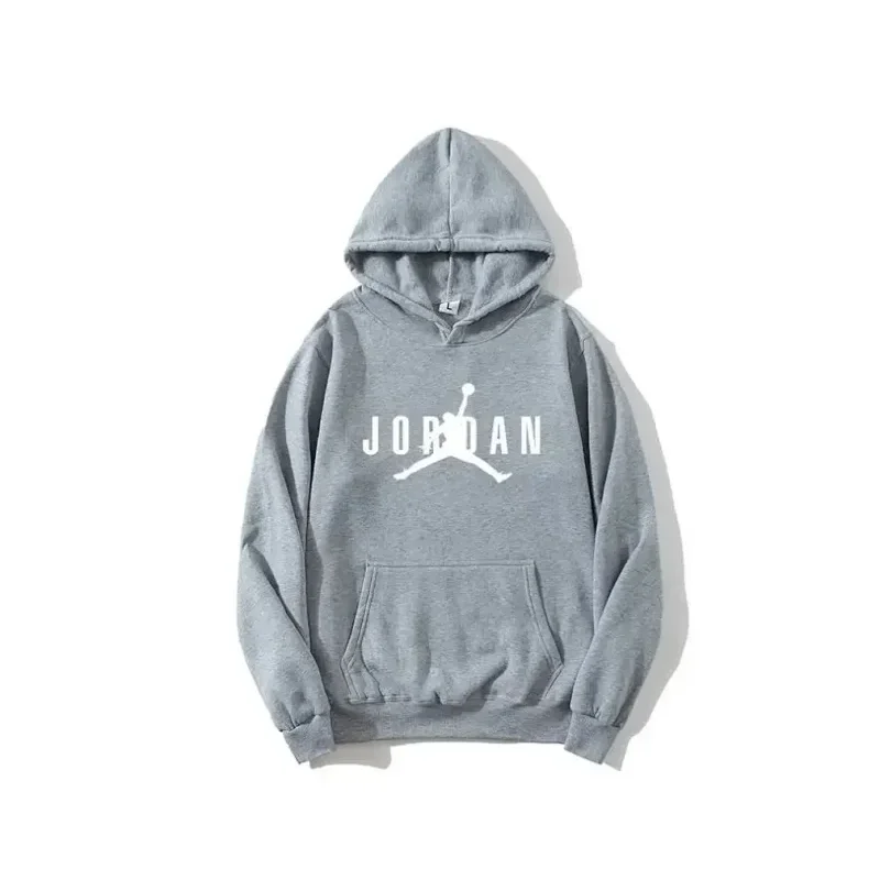Jordan Jordan Air Jordan Grey Jumpman Hoodie Grey - 1