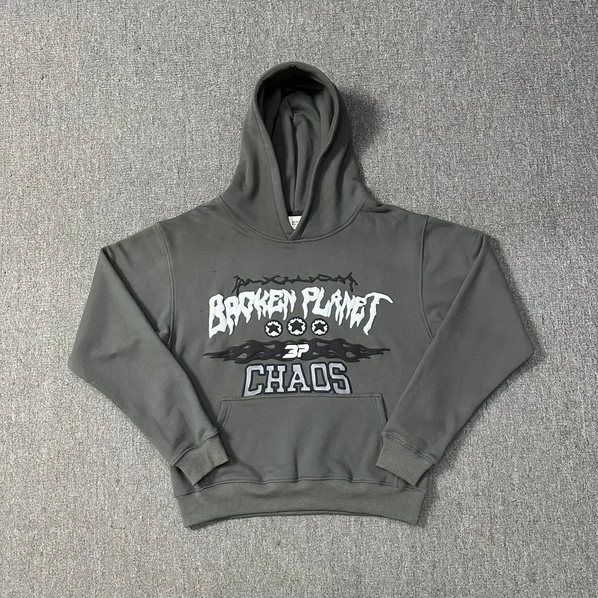 Broken Planet Broken Planet Charcoal Hoodie Grey - 1