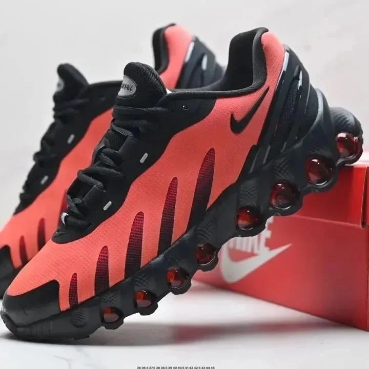 Nike Nike Shox Coral/Black Sneakers Red