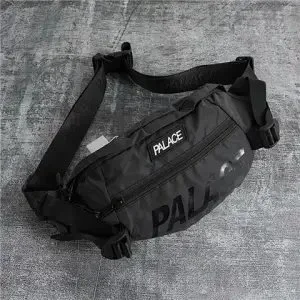 Palace Palace Black 'PALL' Waist Bag Black - 1