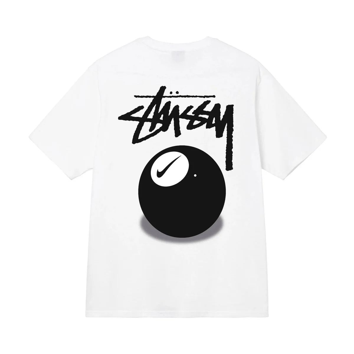 Stussy Stussy 8 Ball White Collaboration 8-Ball T-Shirt White