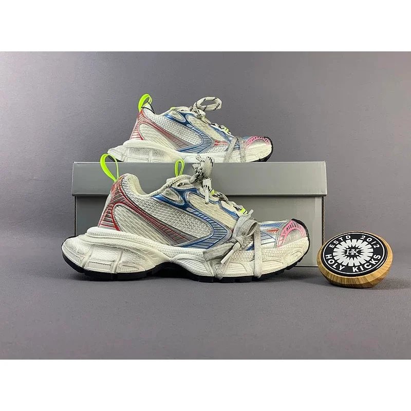 Balenciaga Balenciaga Triple S White/Blue Red Sneakers White - 1