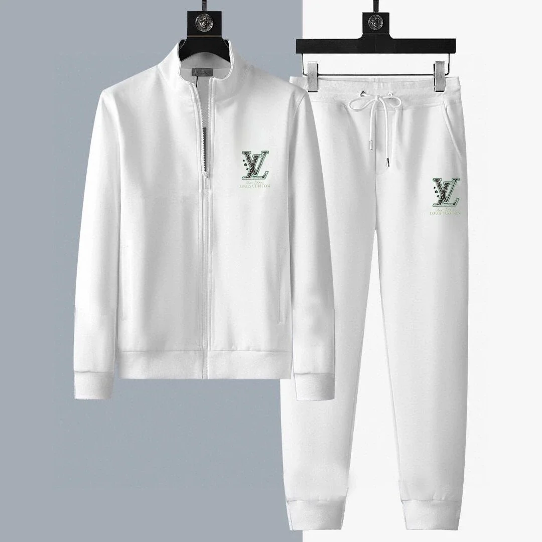 Louis Vuitton Louis Vuitton Monogram White Tracksuit Set White