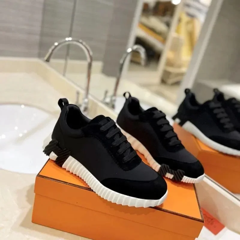 Hermès Hermès H Black/White Sneakers Black