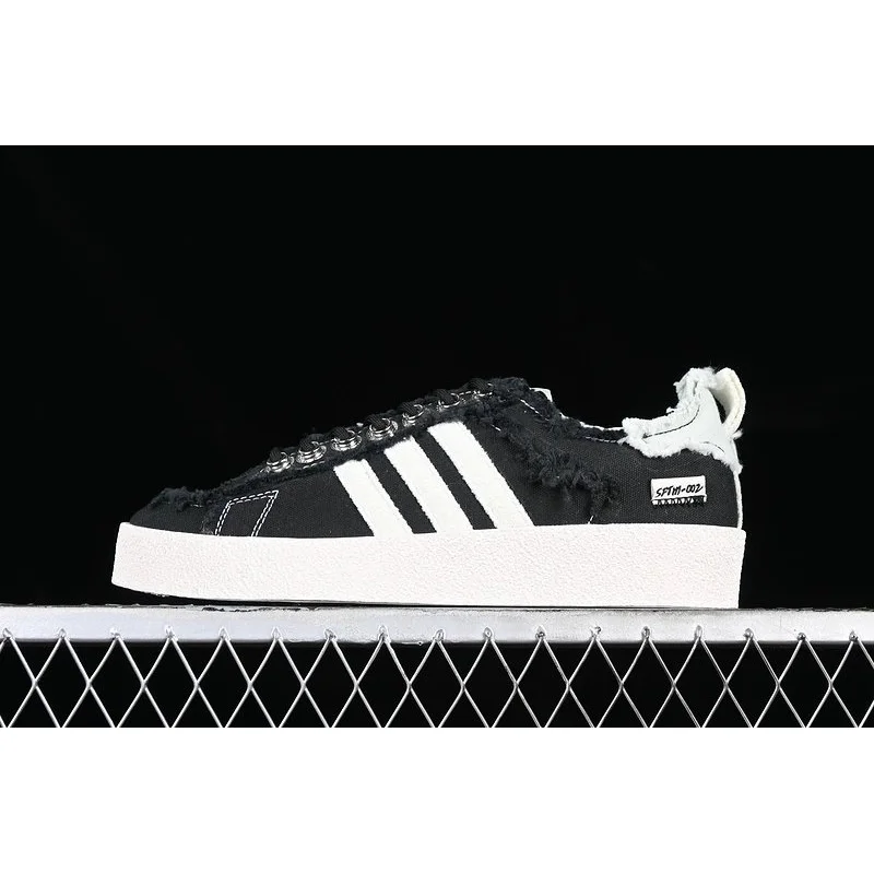 Adidas Adidas Superstar Black/White Sneakers Black - 1