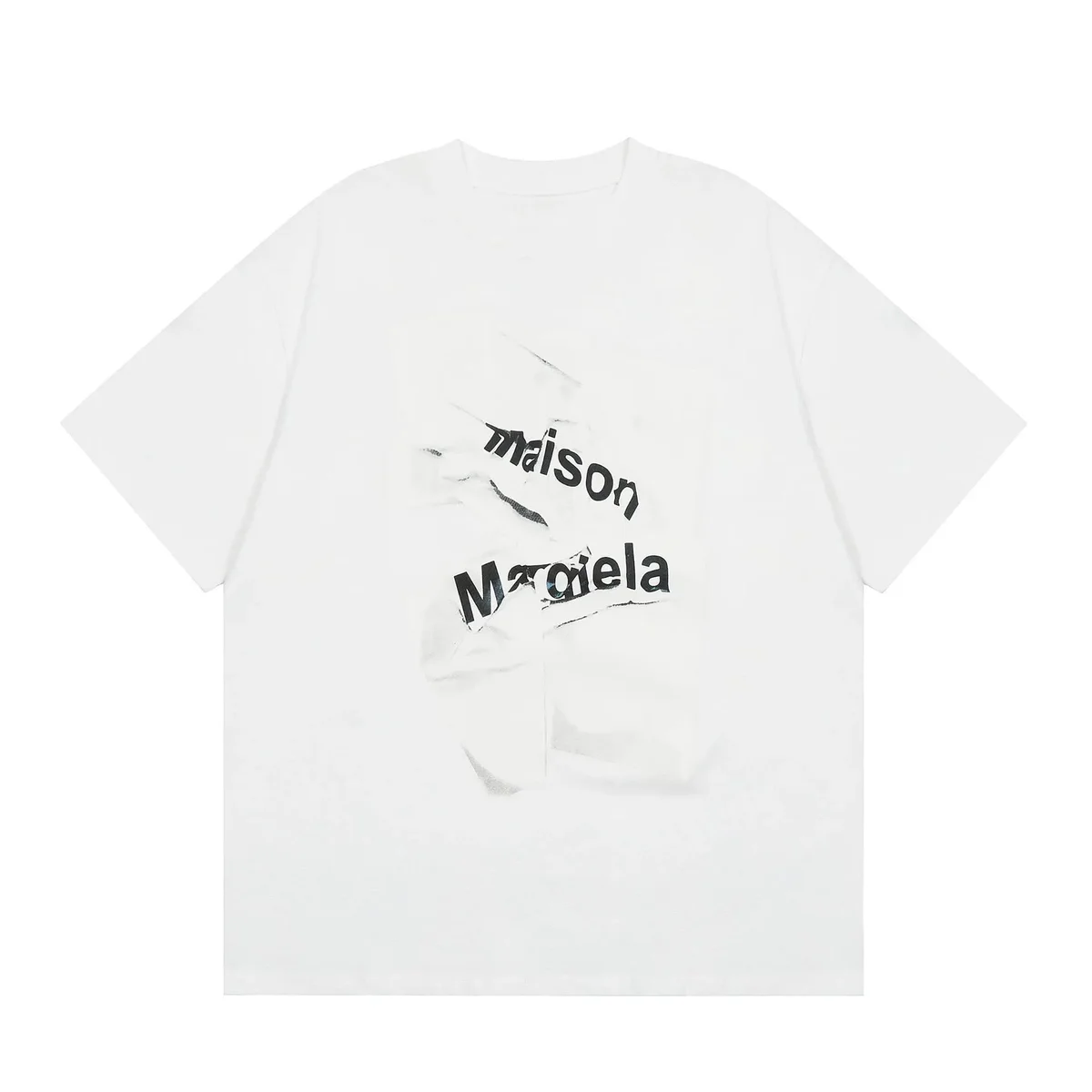 Maison Margiela Maison Margiela White 'maison margiela' T-Shirt White - 1
