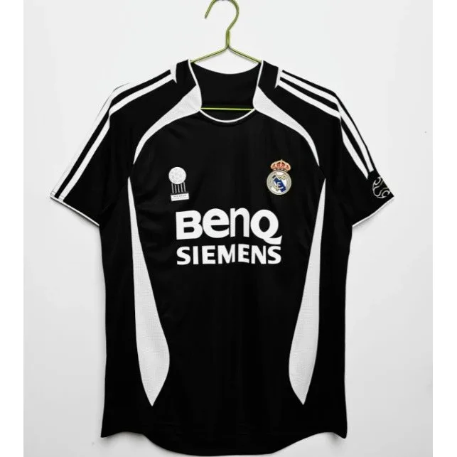 Other Real Madrid 06-07 Home Jersey Black Black - 1