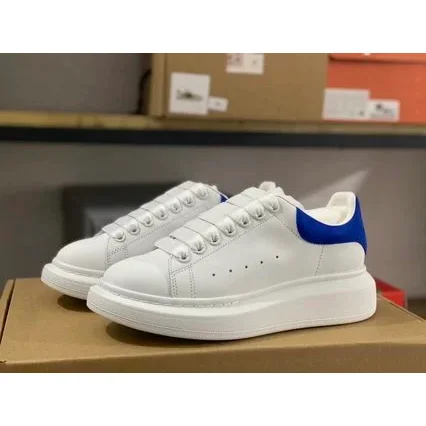 Alexander McQueen Alexander McQueen Oversized White/Blue Sneakers White - 1