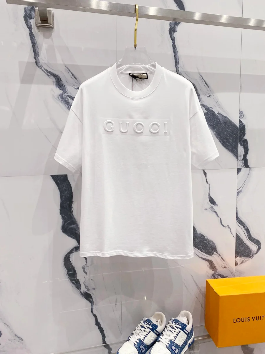 Gucci Gucci Logo White T-Shirt White