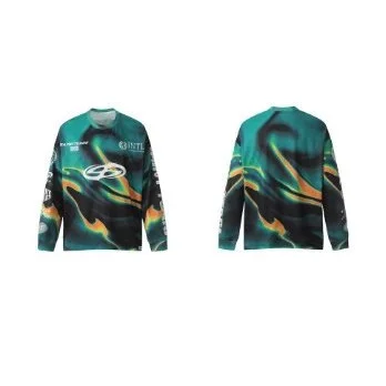 Other Unisex Long Sleeve Fishing Jersey KKXST-9126 Blue - 1