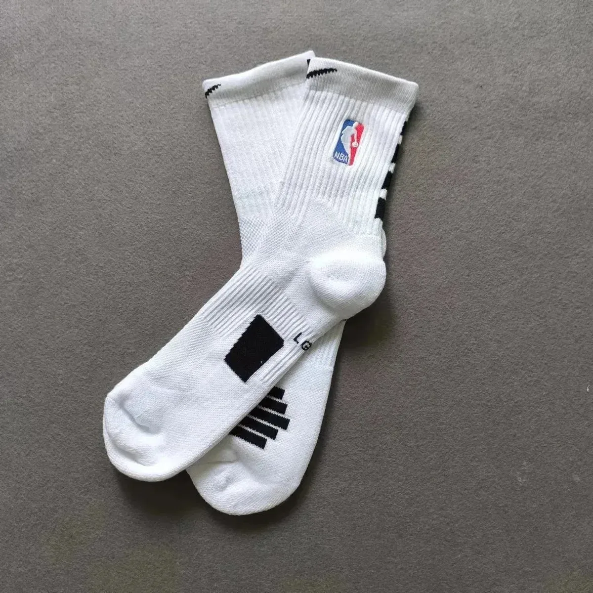 Adidas Adidas NBA Mid-Calf Socks White/Black White