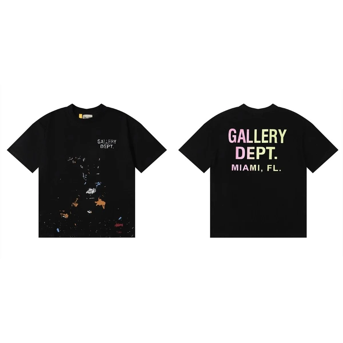 Gallery Dept. Gallery Dept. Miami Black T-Shirt Black - 1