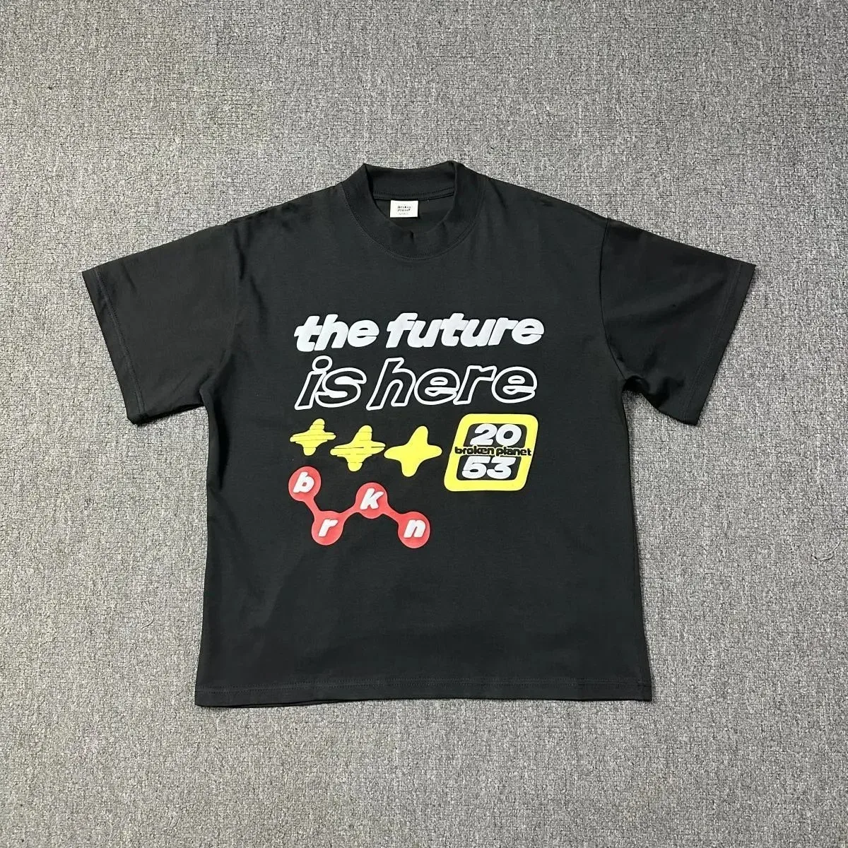 Broken Planet Broken Planet Market The Future Is Here Black T-Shirt Black - 1
