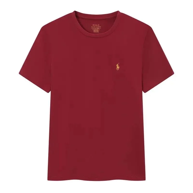 Polo Ralph Lauren Polo Ralph Lauren Classic Logo Burgundy T-Shirt Red - 1