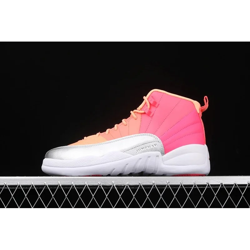 Jordan Air Jordan Air Jordan 12 Sail/University Red Sneakers Red - 1