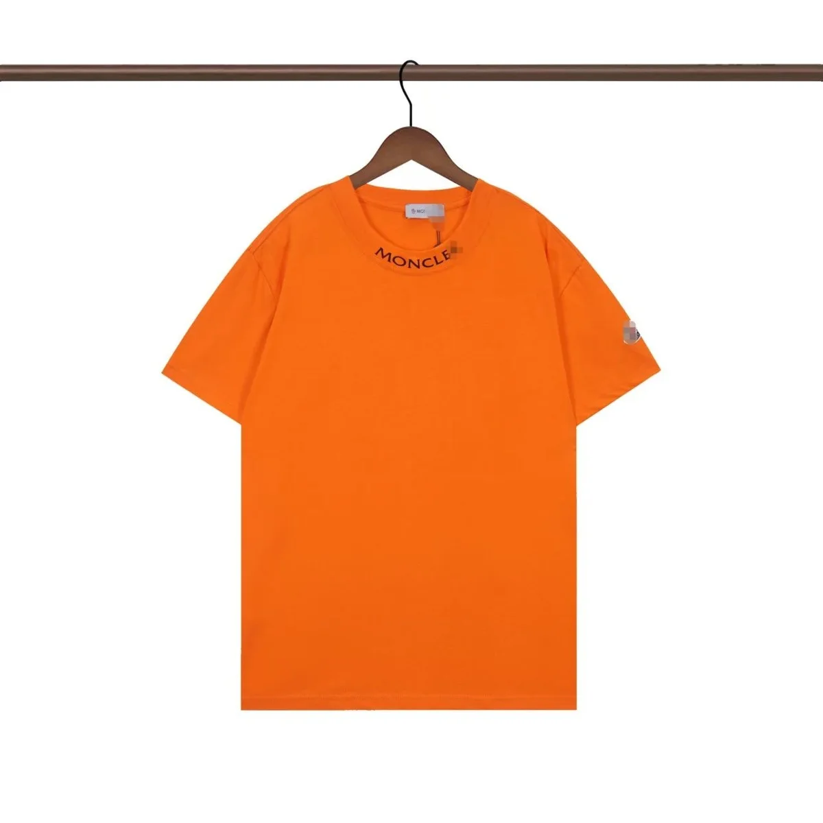 Moncler Moncler Vibrant Orange T-Shirt Orange