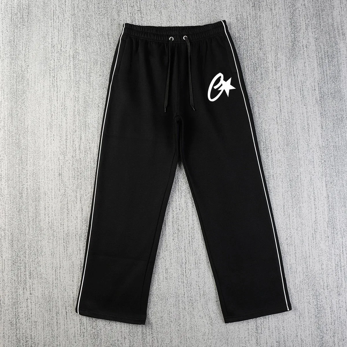 Chrome Hearts Chrome Hearts CH Black Side-Stripe Sweatpants Black