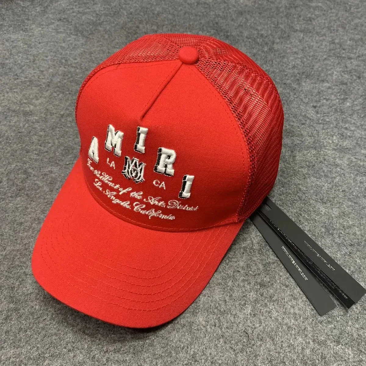 Amiri Amiri Red President of the Nite District Cap Red - 1