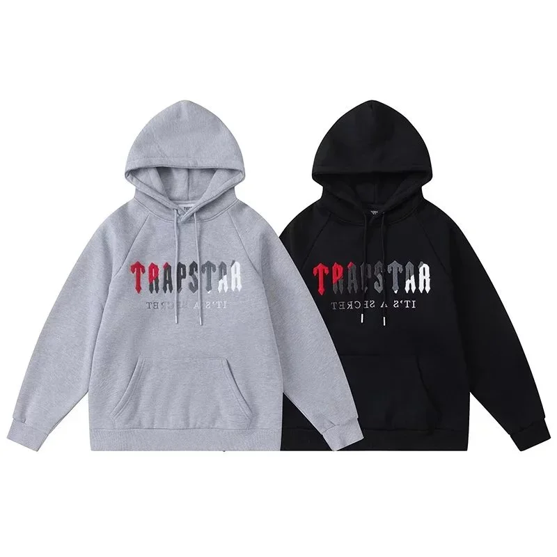 Trapstar Trapstar It's a Secret Hoodie Grey/Black Grey - 1