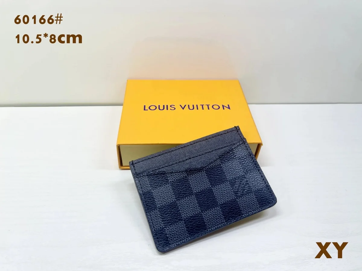 Louis Vuitton Louis Vuitton Damier Navy Card Holder Navy