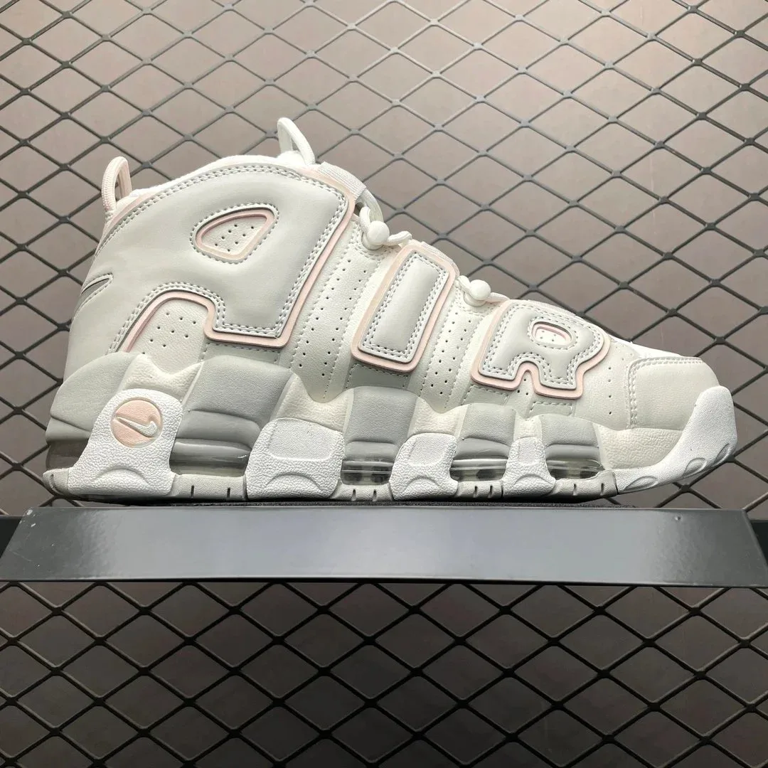 Nike Nike Air More Uptempo White/Pink Sneaker White