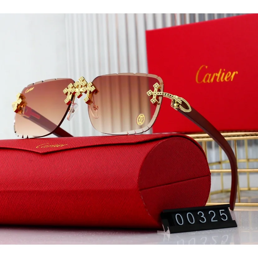 Cartier Cartier Juste un Clou Gradient Brown Sunglasses Brown - 1