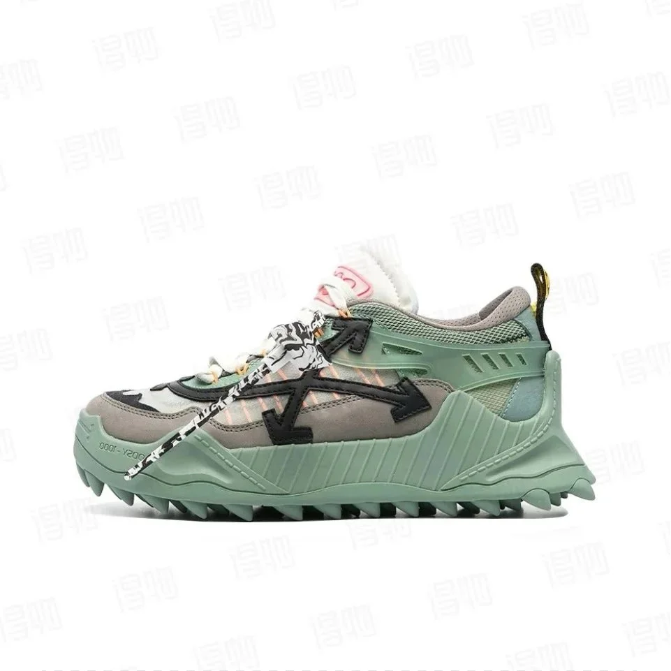 Off-White Off-White OW100 Shooter Mung Bean Grey Sneakers Grey - 1