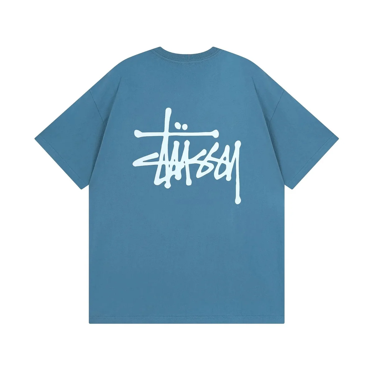 Stussy Stussy Basic Logo T-Shirt 852 Blue Blue - 1