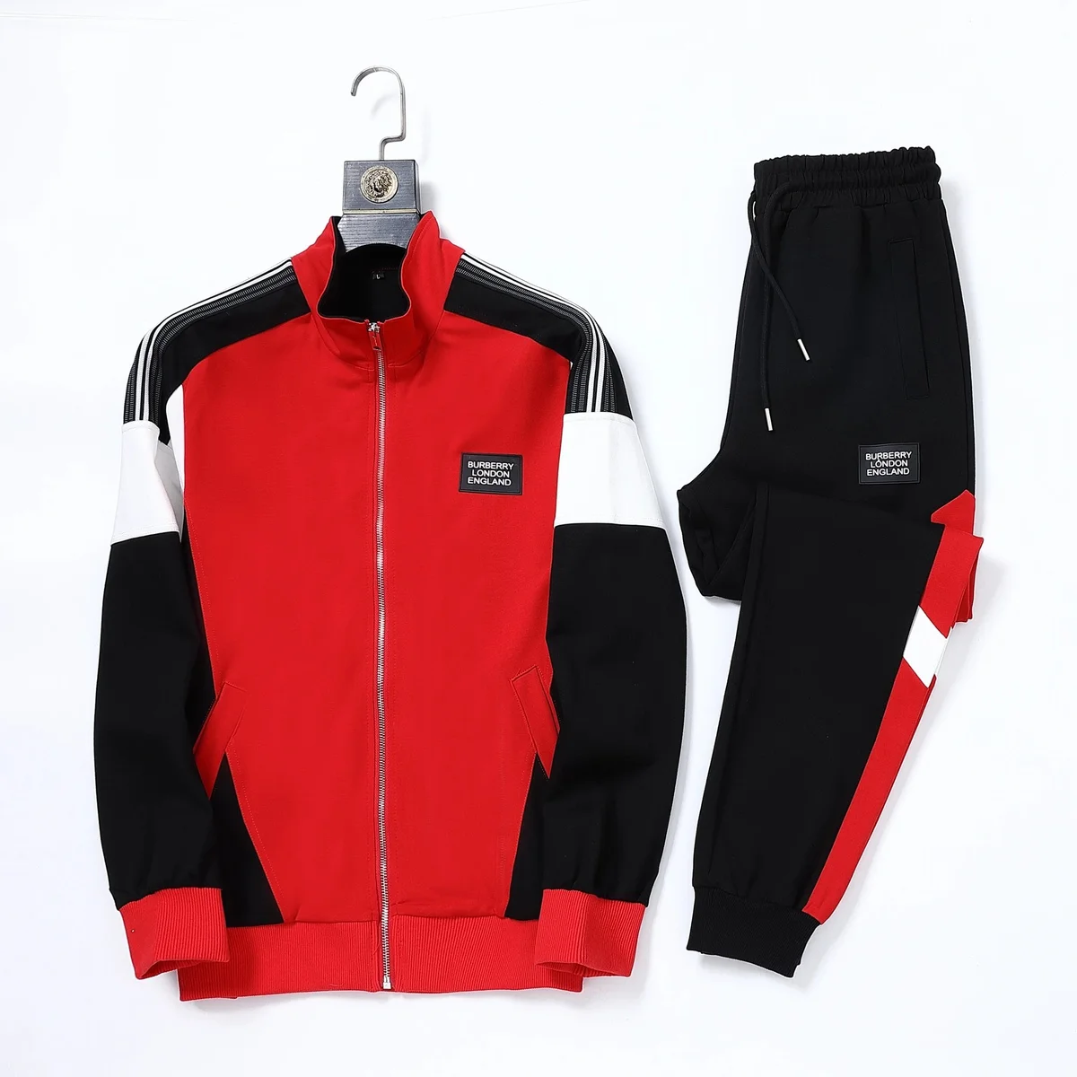 Burberry Burberry Red & Black Tracksuit Set Red - 1