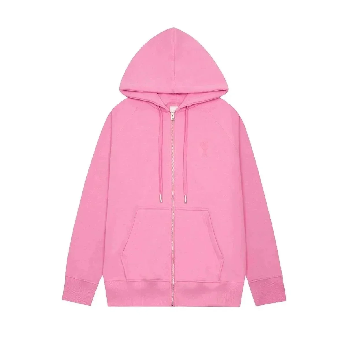 Other Pink Zip-Up Hoodie Pink - 1