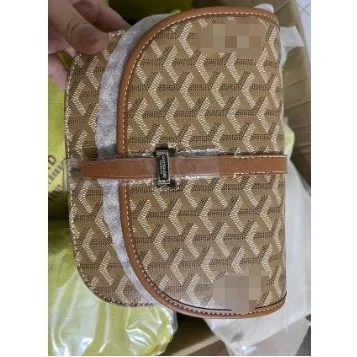 Goyard YARD Camel Satchel
