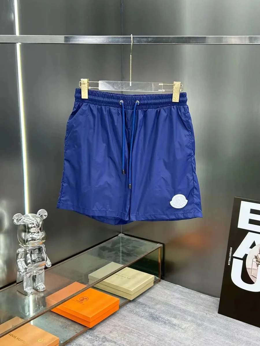 Moncler Moncler Drawstring Waist Shorts Navy Navy