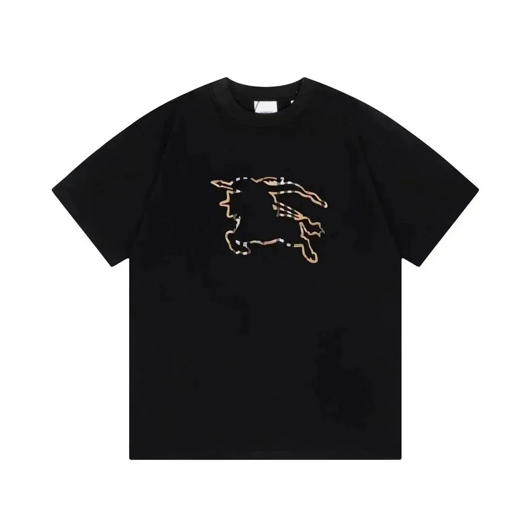 Burberry Burberry Black Horse Logo T-Shirt Black - 1